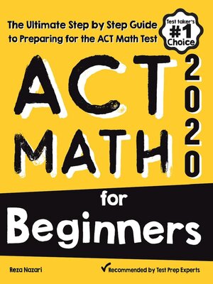 cover image of ACT Math for Beginners
